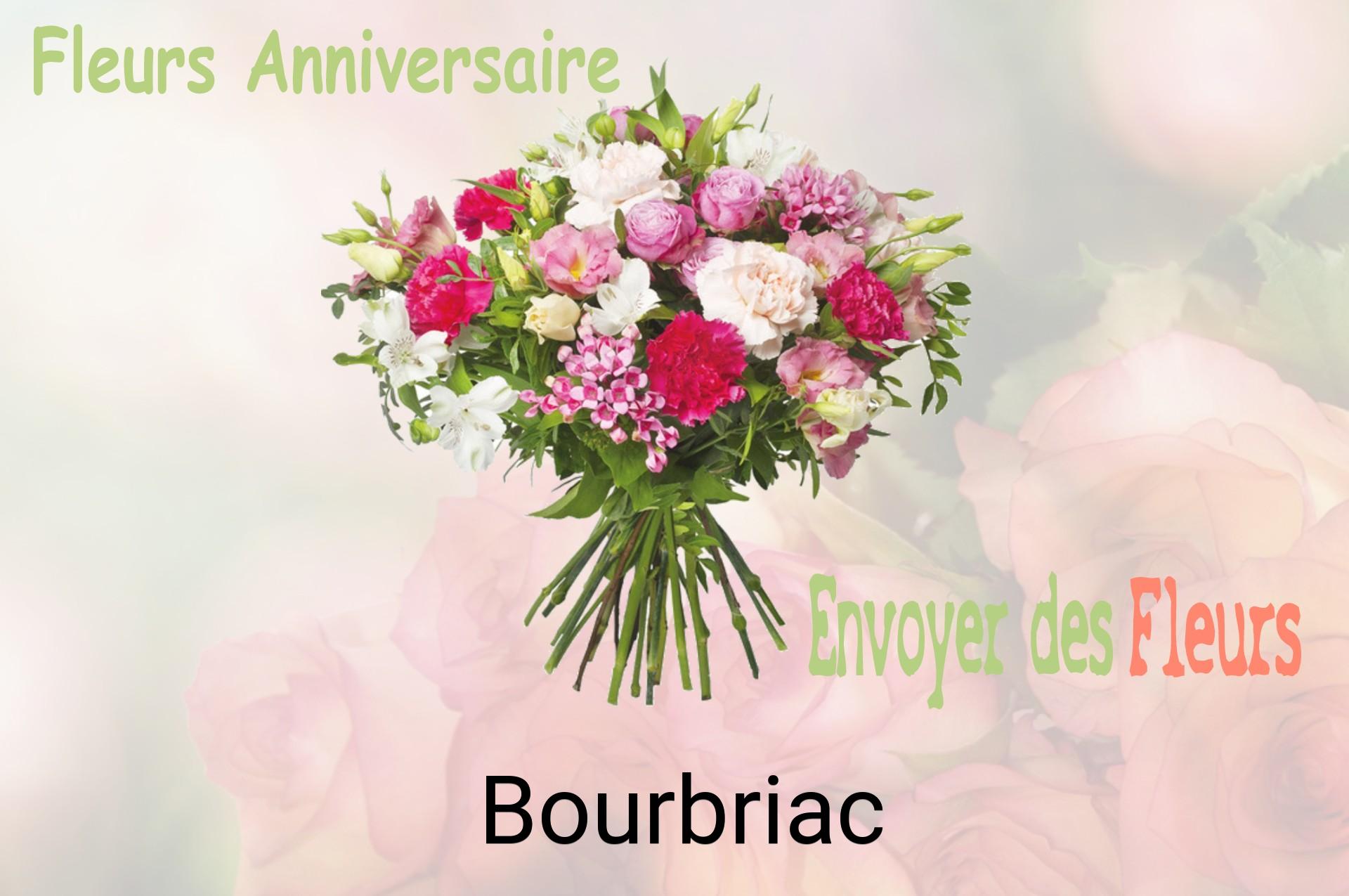Bouquet de fleurs d’anniversaire livré à Bourbriac