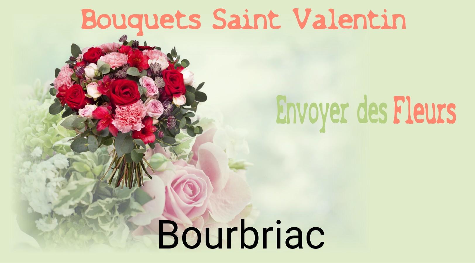 Roses de Saint-Valentin livrées à Bourbriac