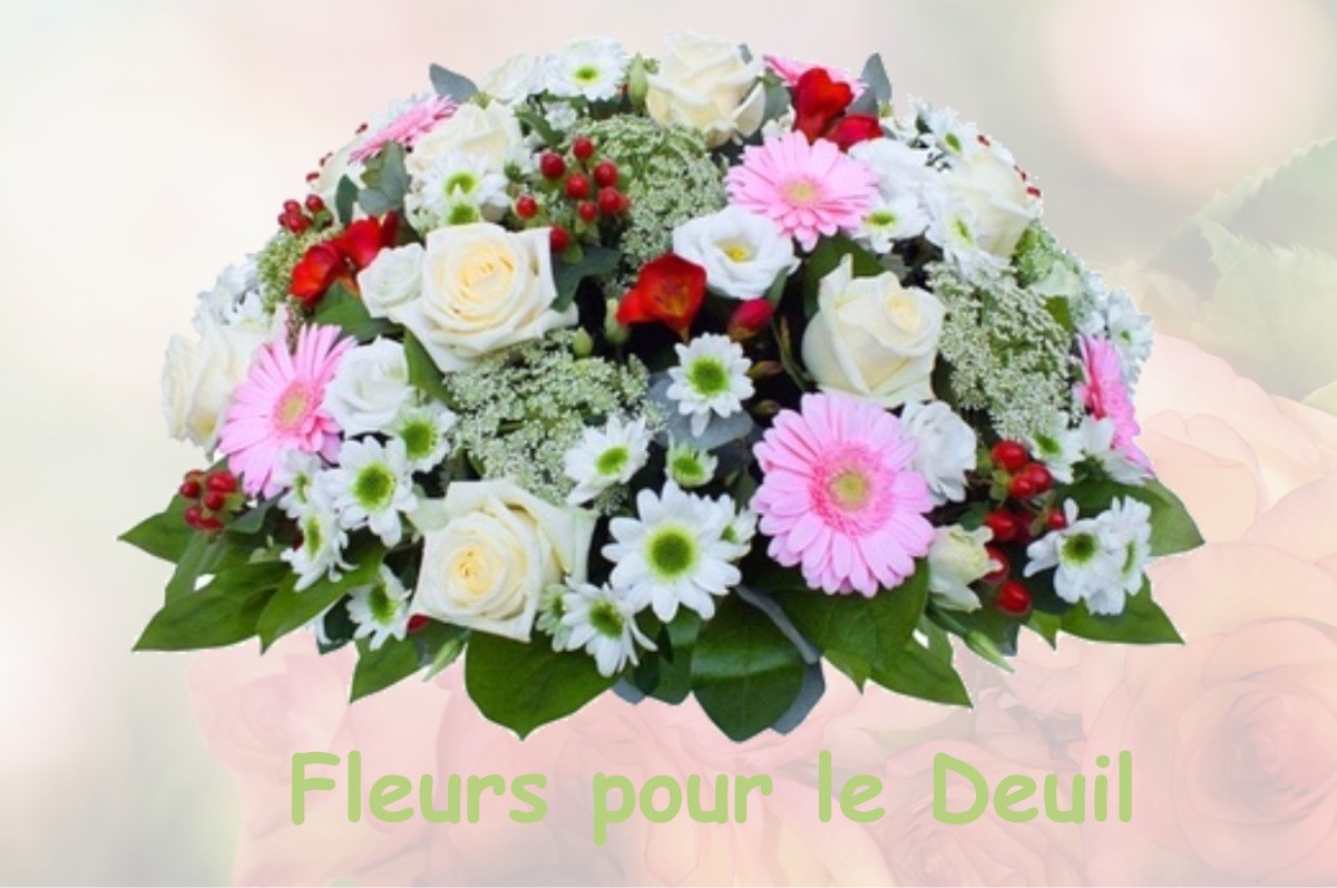fleurs deuil BOURBRIAC